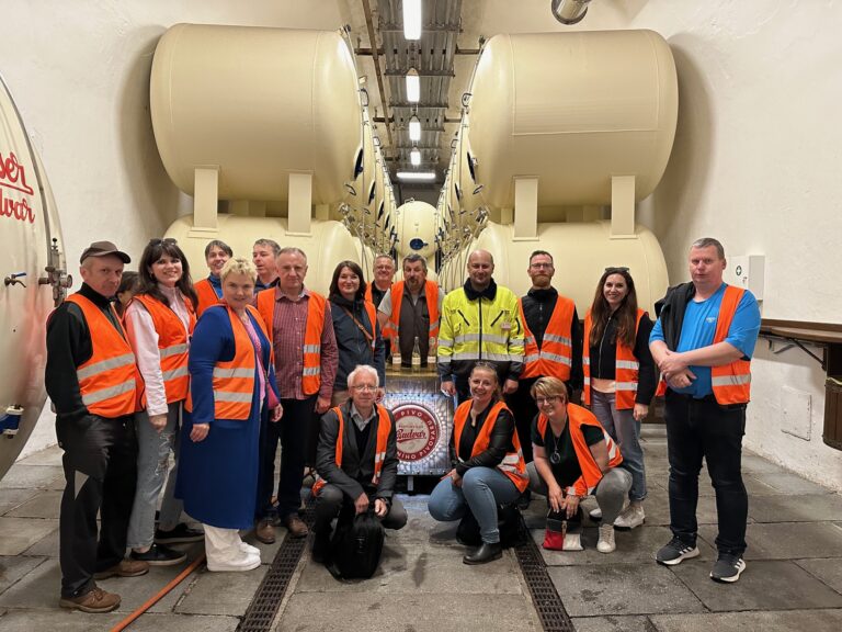 Teambuilding in Budweiser Budvar brewery
